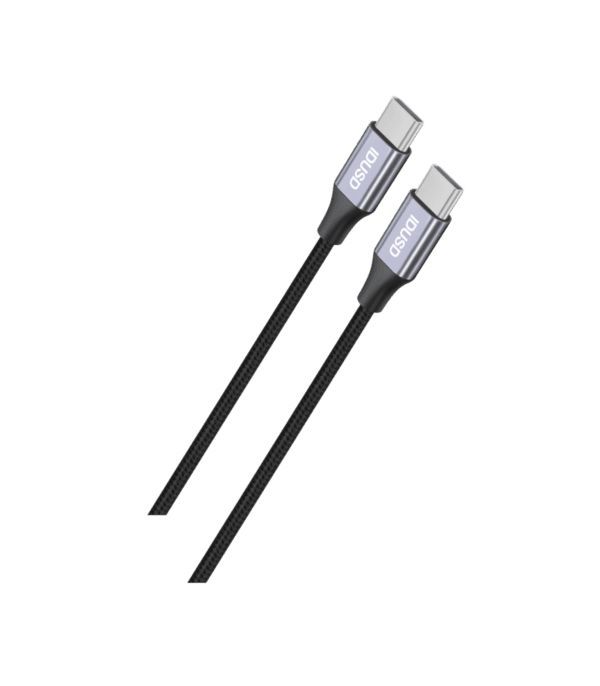 1.2M Nylon PD USB-C to USB-C Cable – 5A Carga Rápida, Duradero & High-Performance - C86A - Imagen 6