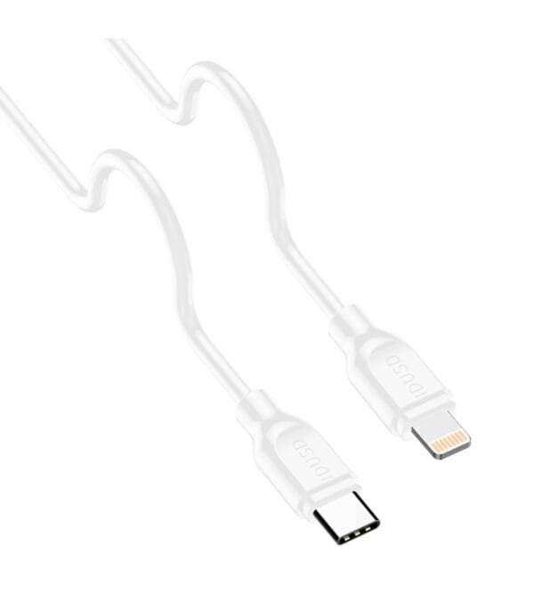PD USB-C to Lightning Cable 3A 2M – Carga Rápida & Data Transfer | C72B-Blanco - Imagen 6