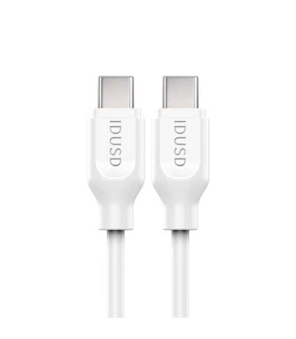 PD USB-C to USB-C Cable 3A 2M, Alta Velocidad Carga Rápida and Data Transfer - C73B-white - Imagen 6