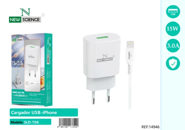 🔌⚡ USB Charger for Type-C 3.0A/15W | Model: SLD-T06 📱🔋🚀