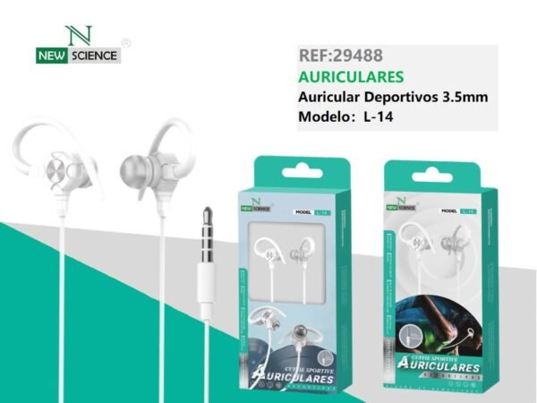 🎧 L-14 Sports Headphones – Superior Sound, Secure Fit, and Ultimate Performance for Active Lifestyles 🏃‍♂️🎶 - Imagen 2