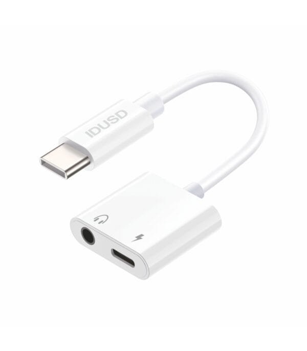 USB-C to USB-C + 3.5mm Adapter PD27W - C213B 🔌⚡🎧 - Imagen 4