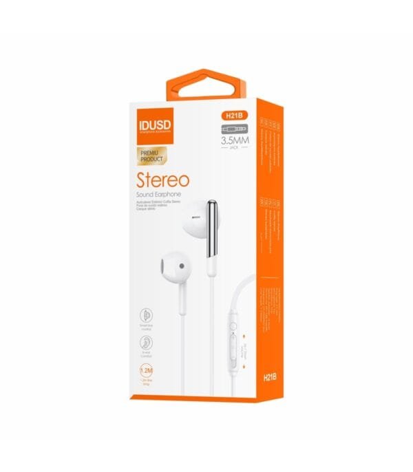 🎧 Stereo Earphones 3.5mm - H21B 🎵🔥 - Imagen 3