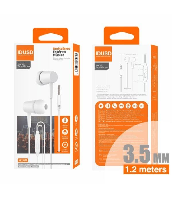 🎧 Stereo Earphones - H16B 🎶🔊💥🎧✨ - Imagen 7