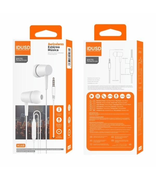 🎧 Stereo Earphones - H16B 🎶🔊💥🎧✨ - Imagen 2