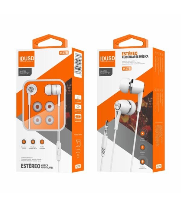 🎧 Stereo Earphones - H17B 🎶🔊 - Imagen 8