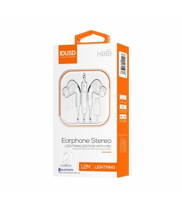 🎧 Lightning Earphones - H18B ⚡📱🎶✨ - Imagen 4