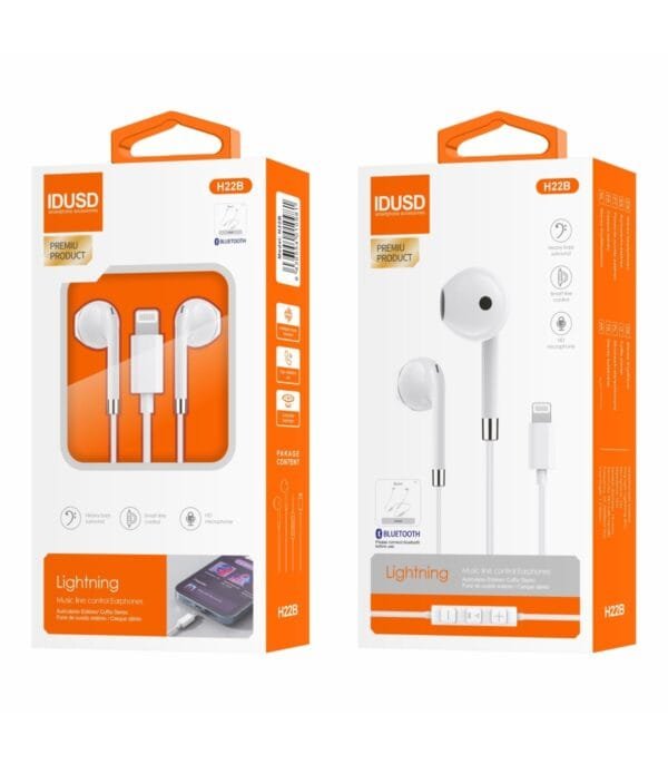 🎧 Metal Lightning Earphones - H22B ⚡🎵🔥 - Imagen 8
