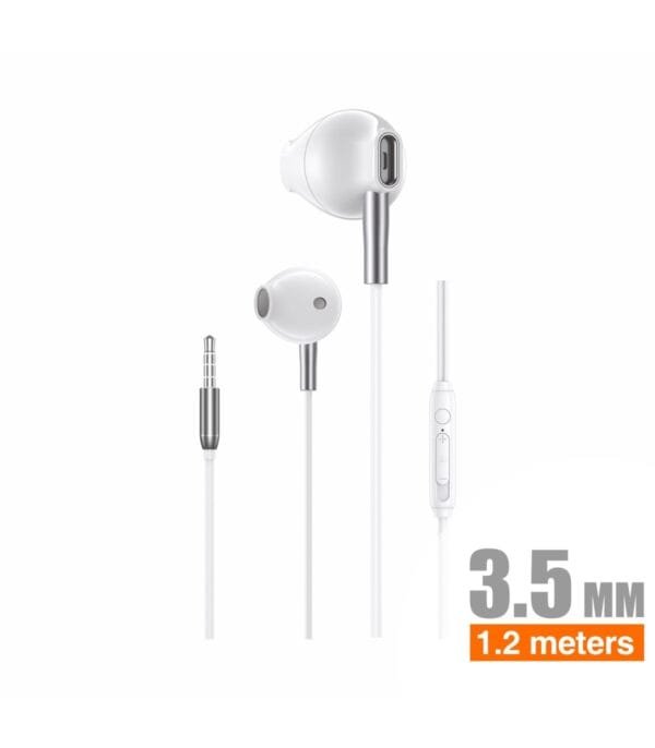 Metal Earphones 3.5mm - H23B 🎧🎶🔌
