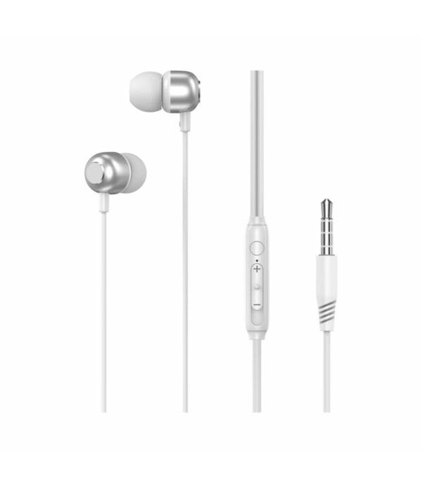 Metal Earphones 3.5mm - H24B 🎧🎶🔊 - Imagen 3