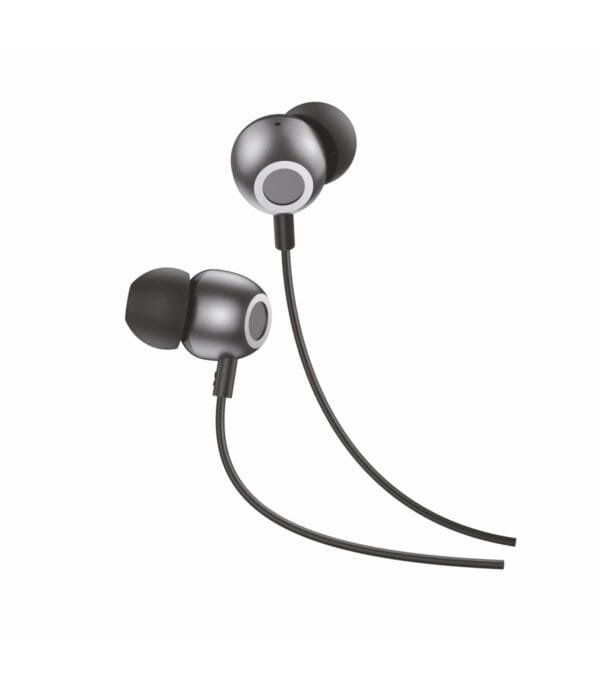 Metal Earphones 3.5mm - H26A 🎧🔊🎶 - Imagen 4