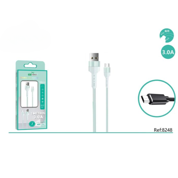 🔌⚡ Micro USB Cable 3.0A 📱💨 Model: JX-02 🚀