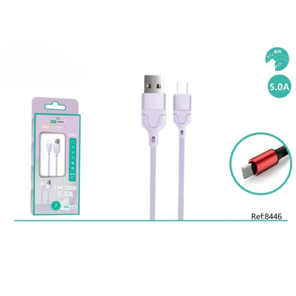 🔌⚡ Type-C Cable 📱 5.0A ⚡ Model: JX-03 🚀
