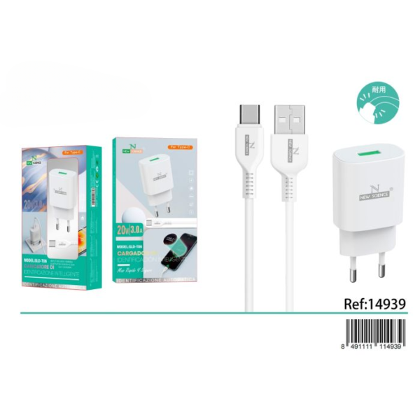🔌⚡ USB Charger for Type-C 3.0A/15W | Model: SLD-T06 📱🔋🚀 - Image 2