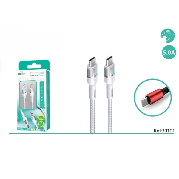 🔌⚡ Cable PD for Type-C 5.0A 60W | 1M 📏📱💨 Model: P-4 🚀