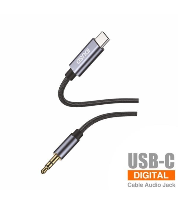 🎶 USB-C to 3.5mm Jack Audio Cable M/M 1M - C211A 🎧🔌