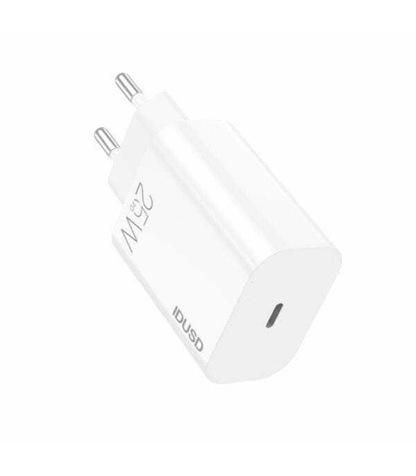 ⚡ Eco Cargador PD 25W | 🌍 Fast & Sustainable Charging – D120B-Blanco - Imagen 5