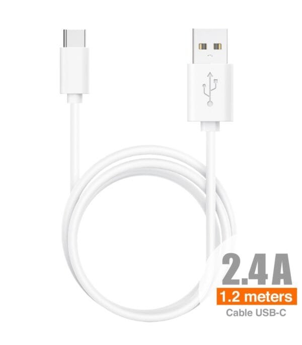 🌿 ECO USB-C Cable 1.2M 2.4A - C13B ⚡🌱