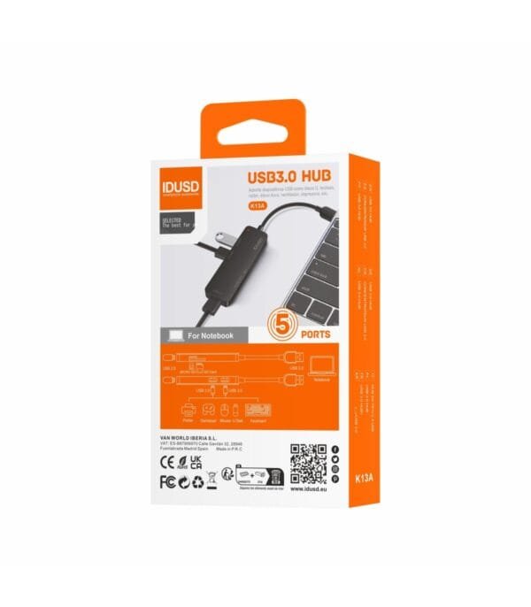⚡ Combo HUB USB 3.0 5-in-1 🔌 - K13A 🚀 - Imagen 4
