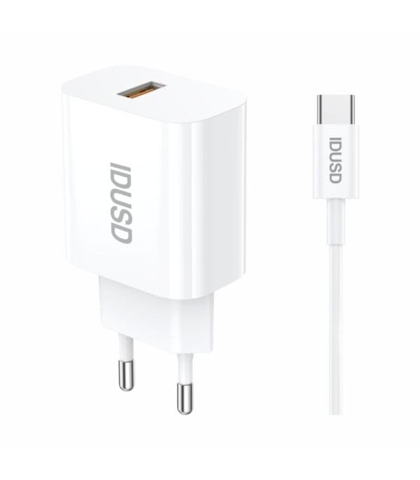 ⚡ ECO Cargador 2.4A + USB-C Cable 1M | 🌍 Sustainable & Carga Rápida – D173B - Imagen 4