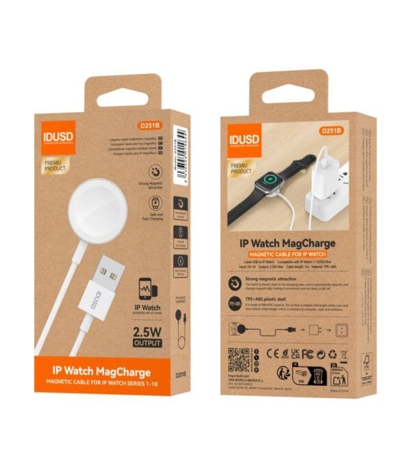ECO Watch MagCharge - D251B ⌚-white - Imagen 5