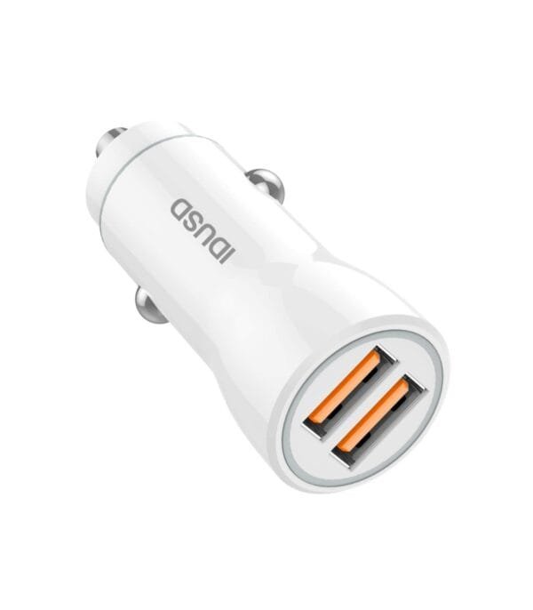 🚗 2-Port 2.4A Car Cargador + Micro-USB Cable – Fast and Convenient Charging (F21B) ⚡ - Imagen 5