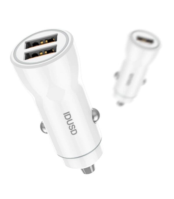 🚗 2-Port 2.4A Car Cargador + Micro-USB Cable – Fast and Convenient Charging (F21B) ⚡ - Imagen 7