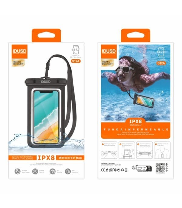 S12A Negro Beach Case 🏝️📱 - Imagen 5
