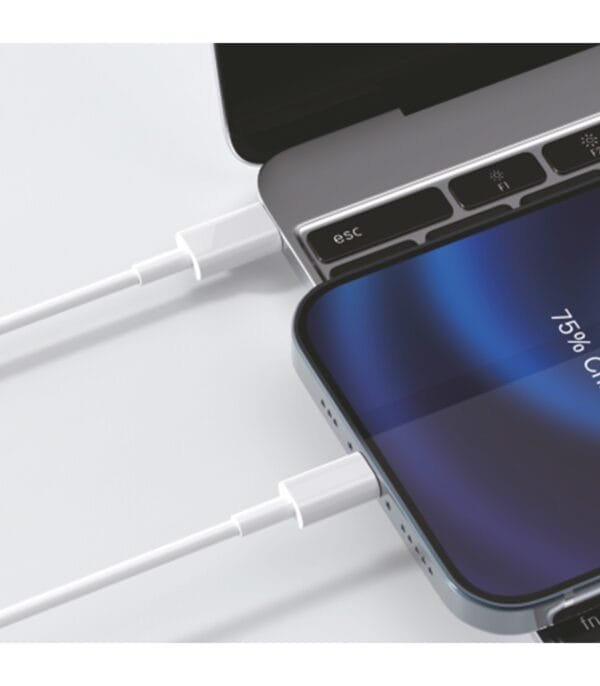 🌿 Eco Cable USB-C to Lightning PD 1.2M 3A - C32B – Sustainable, Fast Charging & Data Transfer 🔌⚡ - Imagen 5