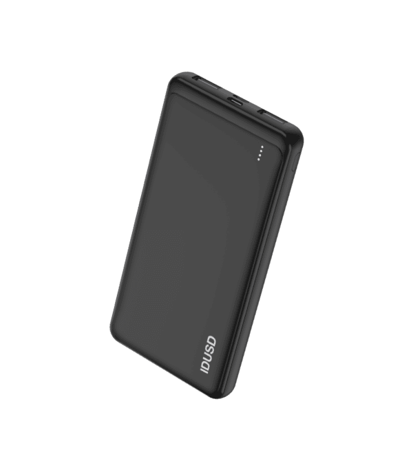 ⚡ Power Bank 10000mAh Dual USB – Fast Charging & Portable Energy – P01A 🔋-Black