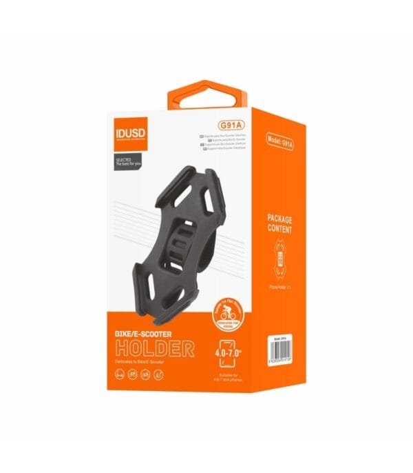 G91A Silicone Bike & E-Scooter Holder 🚴‍♂️🛴📱 - Imagen 2