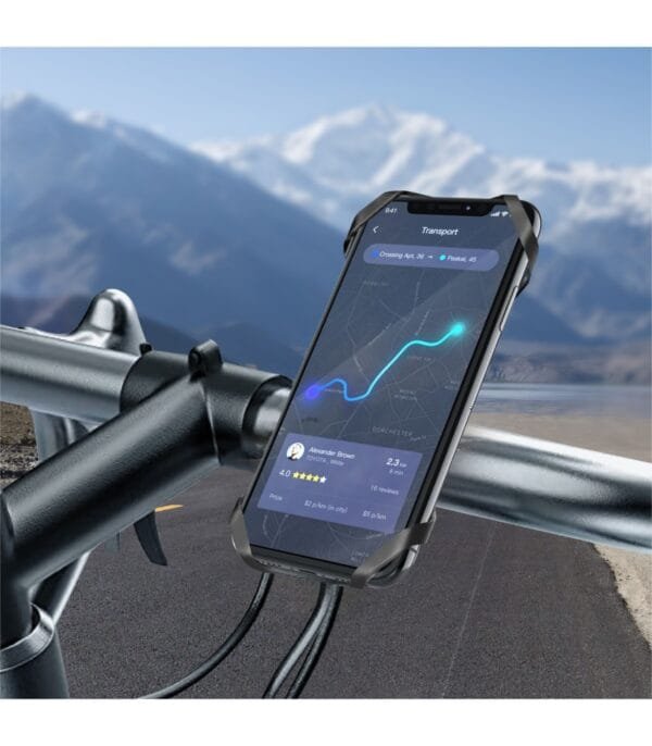 G91A Silicone Bike & E-Scooter Holder 🚴‍♂️🛴📱 - Imagen 6