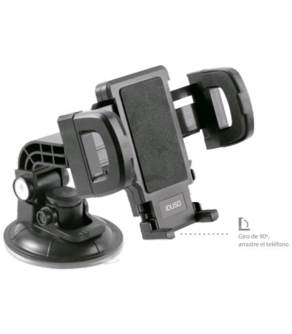**Universal Car Mount for Phones Up to 6.5" – G10A | Adjustable, Secure, and Convenient**--Negro - Imagen 7