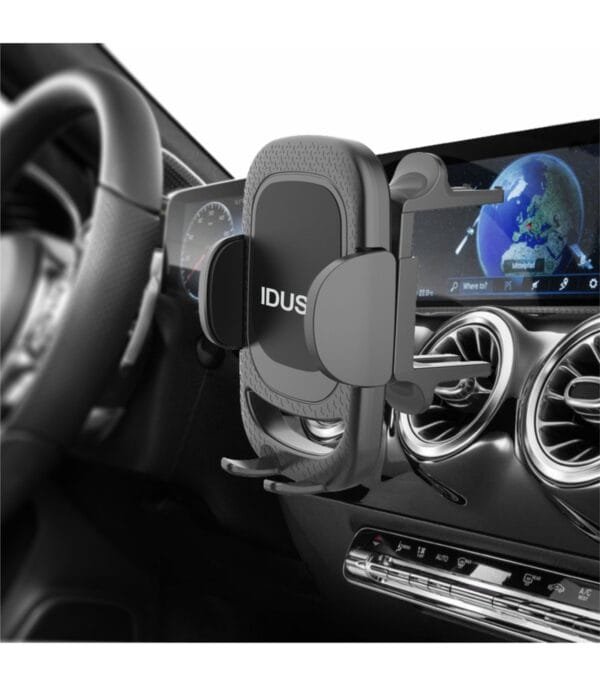 **Universal Car Round Grille Phone Holder – G12A 🚗📱**-Negro - Imagen 7