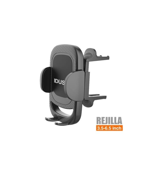 **Universal Car Round Grille Phone Holder – G12A 🚗📱**-Negro