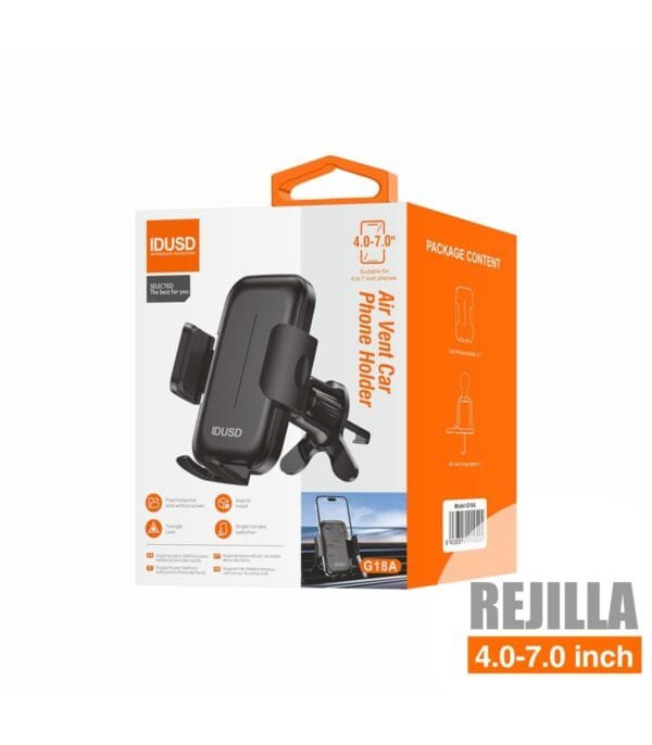 **Universal Car Phone Mount Holder – G18A 🚗📱 | Secure, Adjustable & Versatile**-Negro - Imagen 3