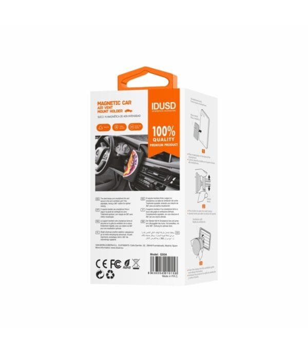 **Magnetic Phone Mount – G50A 🚗📱 | Secure, Easy & Hands-Free Driving**--Negro - Imagen 4