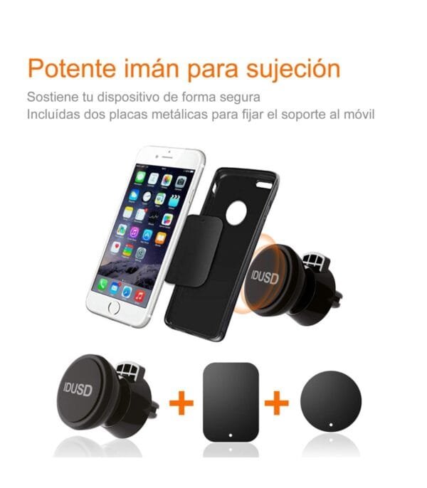 **Magnetic Phone Mount – G50A 🚗📱 | Secure, Easy & Hands-Free Driving**--Negro - Imagen 9