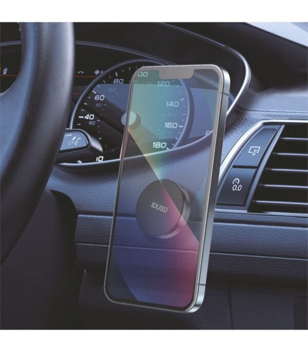 **Universal Magnetic Phone Mount – G17A 🚗📱 | Strong Hold & Easy Access**--Negro - Imagen 8