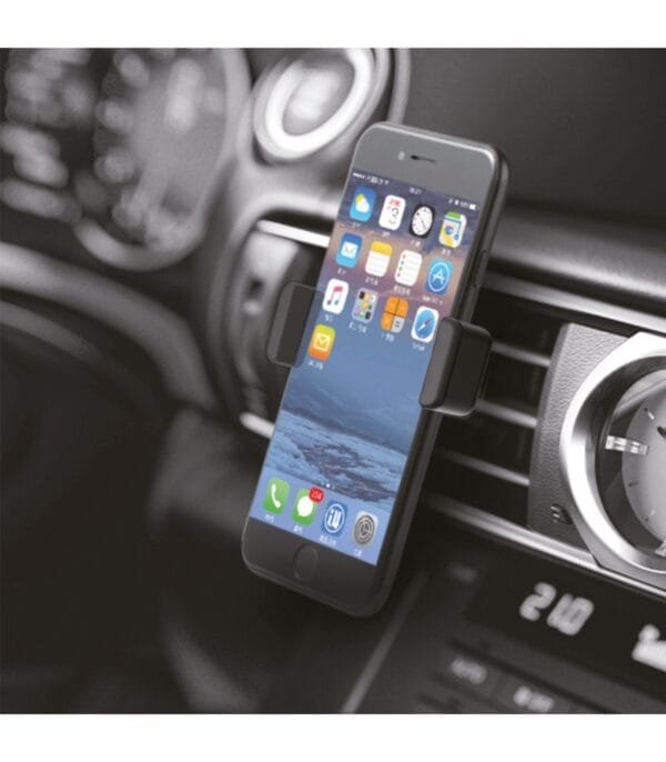 Universal Car Grille Phone Holder – G60A 🚗📱-Negro - Imagen 7
