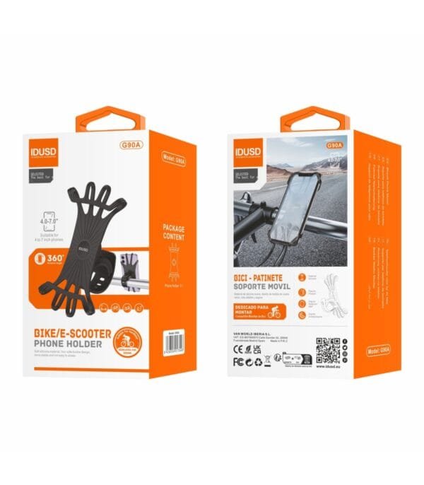 G90A Silicone Bike Holder 🚴‍♂️📱 - Imagen 4