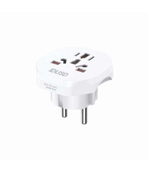 🌍 Universal Travel Adapter – Worldwide to Europe Plug Converter 🔌 D01B - Imagen 4
