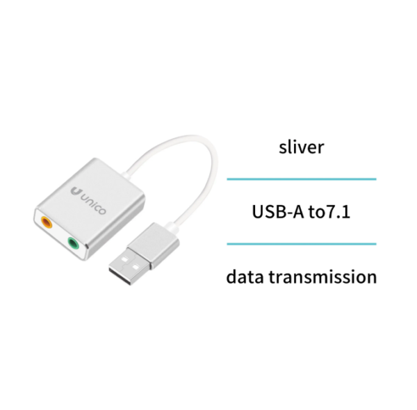 🎧🔊 USB Audio + Microphone Dual Channel Sound Card 🎙️💻-AD1292 - Imagen 3