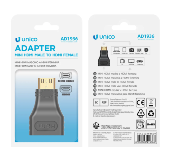 🔌 VGA Female to DVI-I Male Adapter – Analog Video Converter 🖥️🎯-AD1936 - Imagen 3