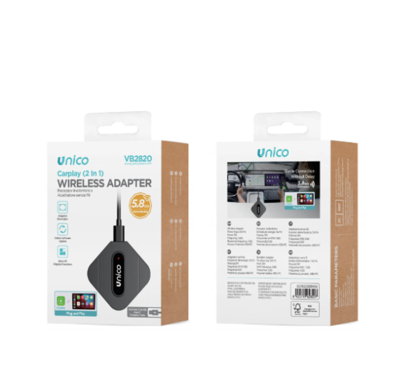 🚗 CarPlay Wired to Wireless Smart Conversion Box (2-in-1) – Go Wireless Instantly! 📱🔄-VB2820 - Imagen 4