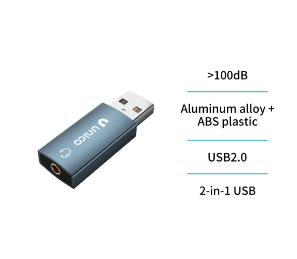 🔌 USB-A to 3.5mm Audio Adapter – Compact, Plug & Play, CE Certified 🎧-ad0330 - Imagen 4