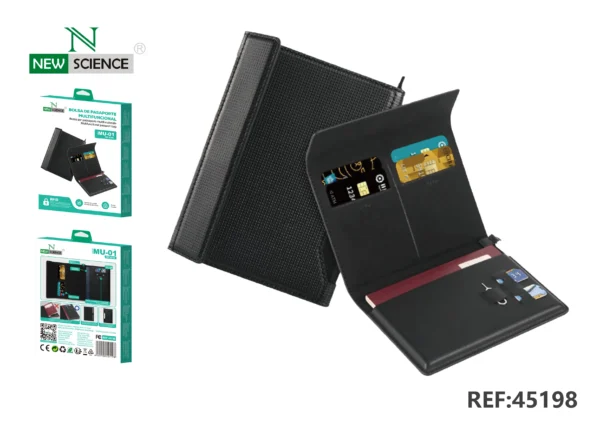 ✈️ Multifunction Travel Passport Cover – RFID Blocking, Card Slots & Organizer 🌍