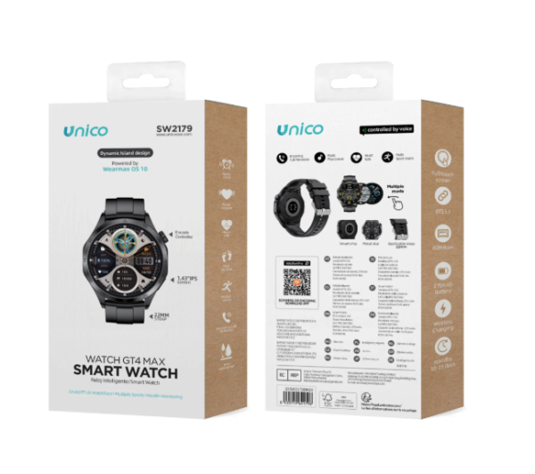 ⌚ MActivePro 1.43" Round Screen Smartwatch – Bluetooth Calls, Health Tracking & 10+ Sports Modes 🏃‍♂️-SW2179 - Imagen 4
