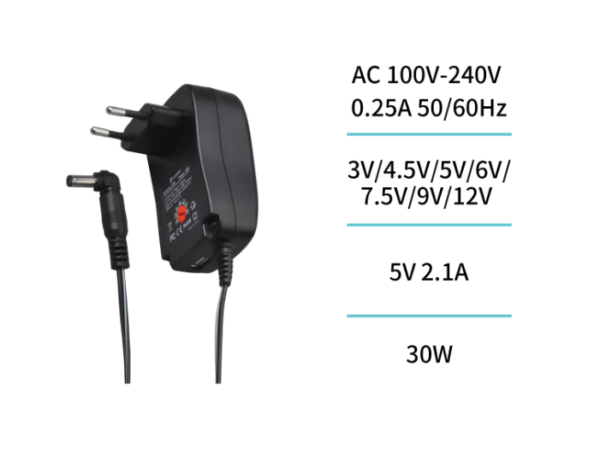 🔌 30W Multifunction Adapter – CE Certified ⚡-AD9678 - Imagen 3