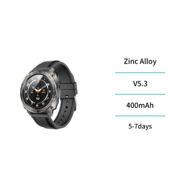 ⌚🔥 Premium Smartwatch with 360° Smart Rotation & 1.43" AMOLED Display – CE Certified 🌍💎-SW2793 - Imagen 4